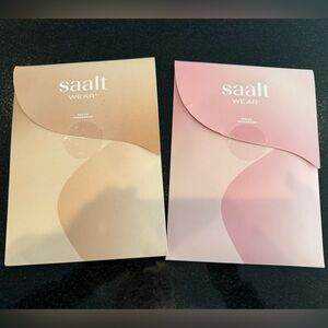 Saalt Wear Women's Period Panties - Cream and Pink